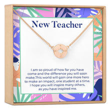 New Teacher Necklace, Multiple Styles Jewelry