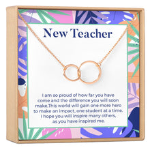 New Teacher Necklace, Multiple Styles Jewelry