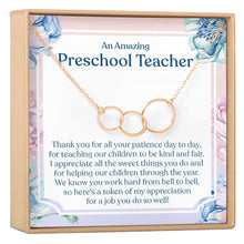 Preschool Teacher Necklace, Multiple Styles Jewelry