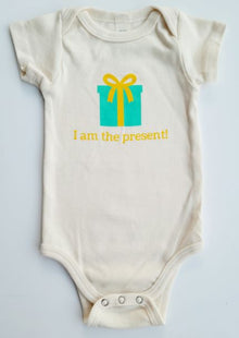 I Am the Present Short-Sleeve Romper