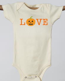 Pumpkin Love Short-Sleeve Romper