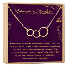 Retiring Teacher Necklace, Multiple Styles Jewelry