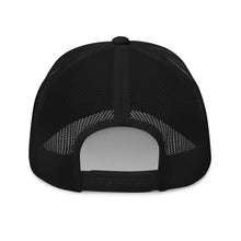 Curve Logo Trucker Cap - Blue Logo by LXIX GOLF CLUB — view 3