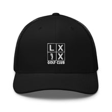 Four Box Logo Trucker Cap - White Logo by LXIX GOLF CLUB — view 2
