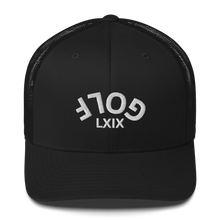 Upside Down LXIX Golf Arch Trucker Cap by LXIX GOLF CLUB — view 2