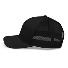 Curve Logo Trucker Cap - Black Logo by LXIX GOLF CLUB — view 3