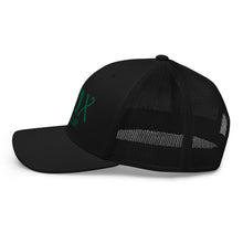 Curve Logo Trucker Cap - Green Logo by LXIX GOLF CLUB — view 3