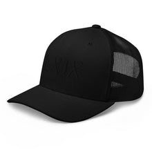 Curve Logo Trucker Cap - Black Logo by LXIX GOLF CLUB — view 4