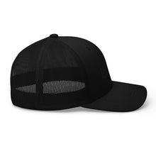 Curve Logo Trucker Cap - Black Logo by LXIX GOLF CLUB — view 5