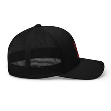 Four Box Logo Trucker Cap - Red Logo by LXIX GOLF CLUB — view 5