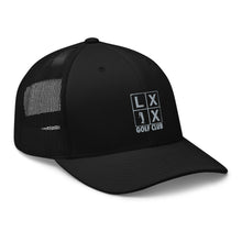 Four Box Logo Trucker Cap - Gray Logo by LXIX GOLF CLUB — view 6