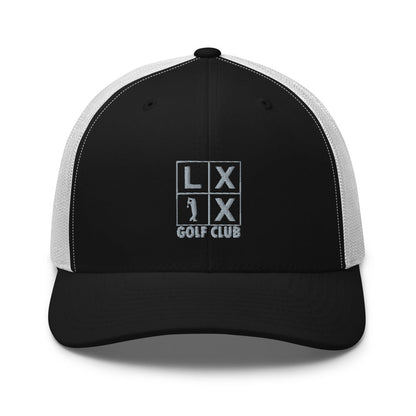 Four Box Logo Trucker Cap - Gray Logo by LXIX GOLF CLUB — view 7