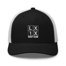 Four Box Logo Trucker Cap - White Logo by LXIX GOLF CLUB — view 8