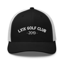 Arch Logo Trucker Cap - White Logo by LXIX GOLF CLUB — view 7