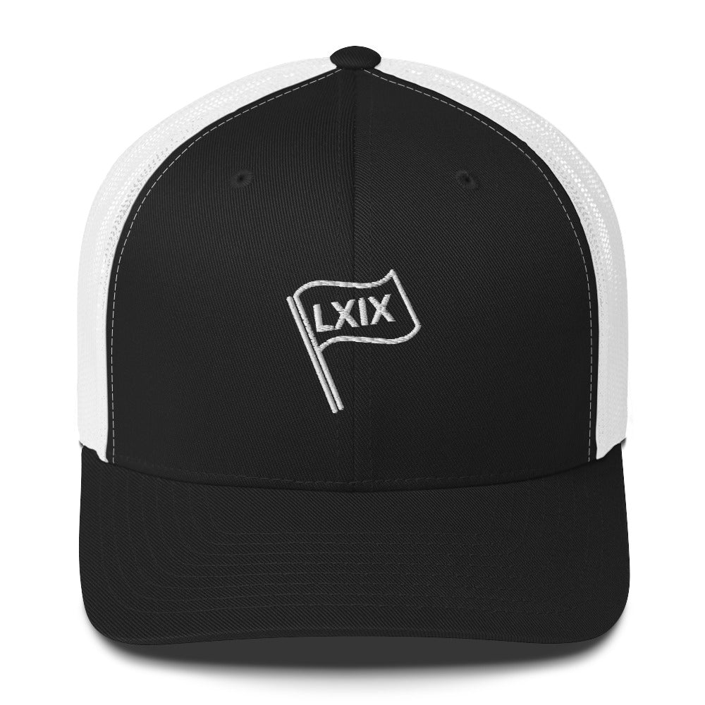 LXIX Flag Trucker Cap by LXIX GOLF CLUB — view 3