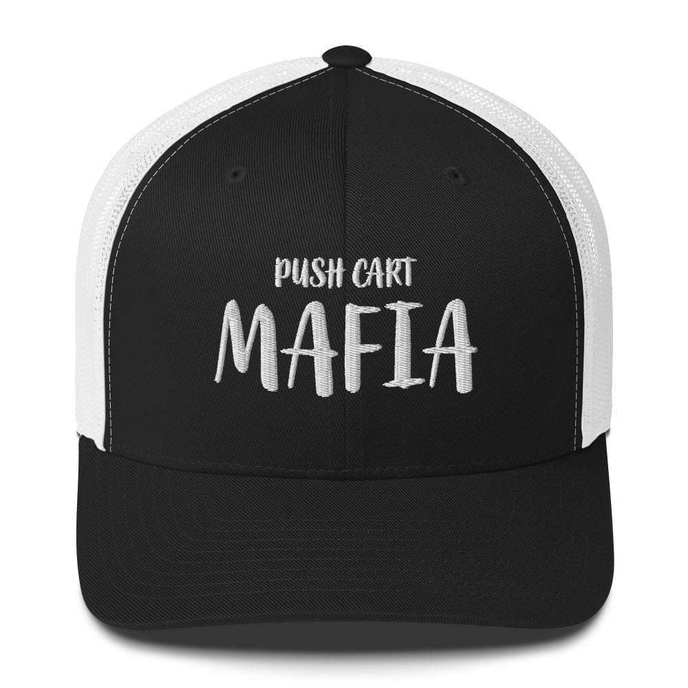 Push Cart Mafia Trucker Cap by LXIX GOLF CLUB — view 2