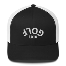 Upside Down LXIX Golf Arch Trucker Cap by LXIX GOLF CLUB — view 3