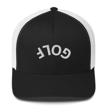 Upside Down Golf Arch Trucker Cap by LXIX GOLF CLUB — view 3