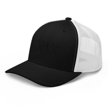 Curve Logo Trucker Cap - Black Logo by LXIX GOLF CLUB — view 10