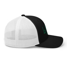Curve Logo Trucker Cap - Green Logo by LXIX GOLF CLUB — view 11