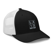 Four Box Logo Trucker Cap - Gray Logo by LXIX GOLF CLUB — view 12