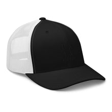 Four Box Logo Trucker Cap - Black Logo by LXIX GOLF CLUB — view 12