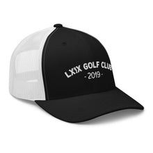 Arch Logo Trucker Cap - White Logo by LXIX GOLF CLUB — view 12