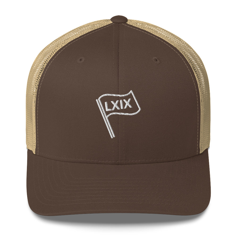LXIX Flag Trucker Cap by LXIX GOLF CLUB — view 7