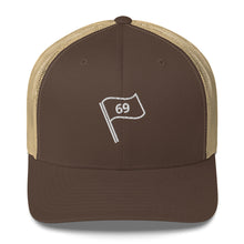 69 Flag Trucker Cap by LXIX GOLF CLUB — view 7
