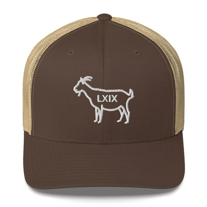 The GOAT Trucker Cap by LXIX GOLF CLUB — view 7