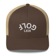 Upside Down LXIX Golf Arch Trucker Cap by LXIX GOLF CLUB — view 9