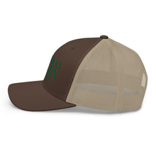 Curve Logo Trucker Cap - Green Logo by LXIX GOLF CLUB — view 33