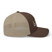 Curve Logo Trucker Cap - White Logo by LXIX GOLF CLUB — view 35