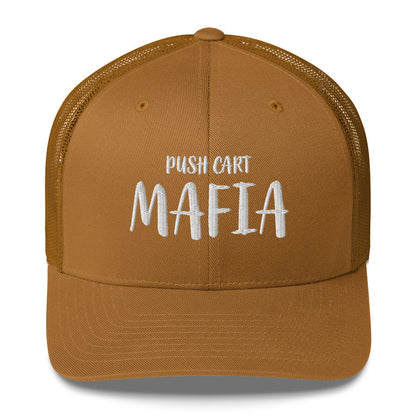 Push Cart Mafia Trucker Cap by LXIX GOLF CLUB — view 12