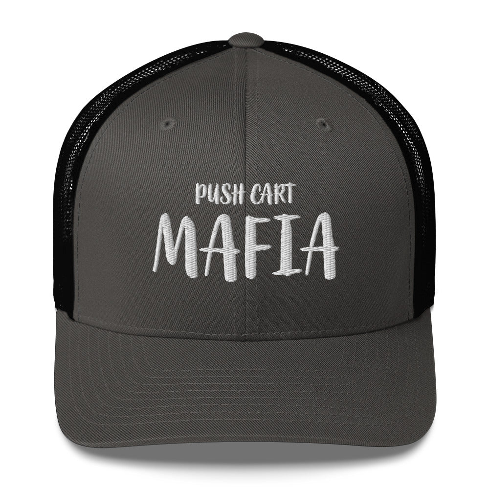 Push Cart Mafia Trucker Cap by LXIX GOLF CLUB — view 5