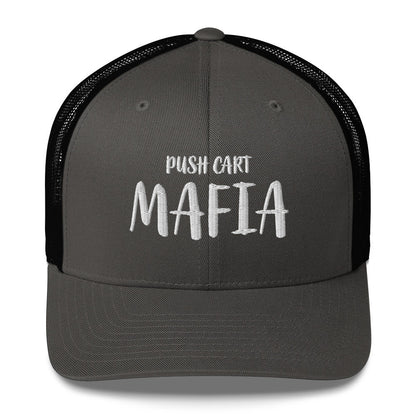 Push Cart Mafia Trucker Cap by LXIX GOLF CLUB — view 5