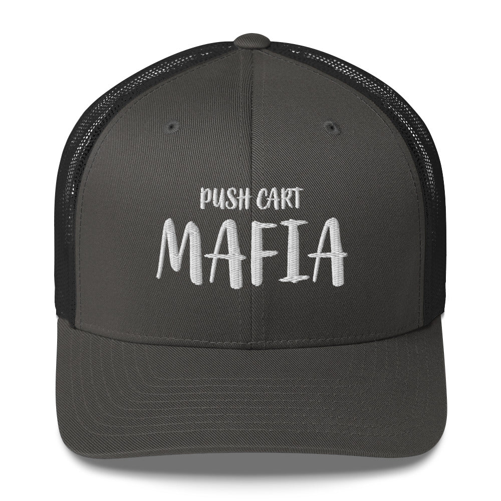 Push Cart Mafia Trucker Cap by LXIX GOLF CLUB — view 6