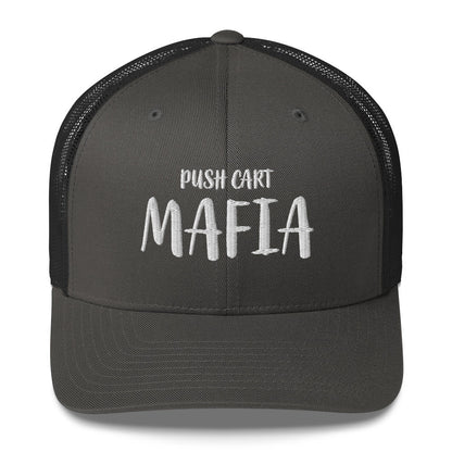 Push Cart Mafia Trucker Cap by LXIX GOLF CLUB — view 6