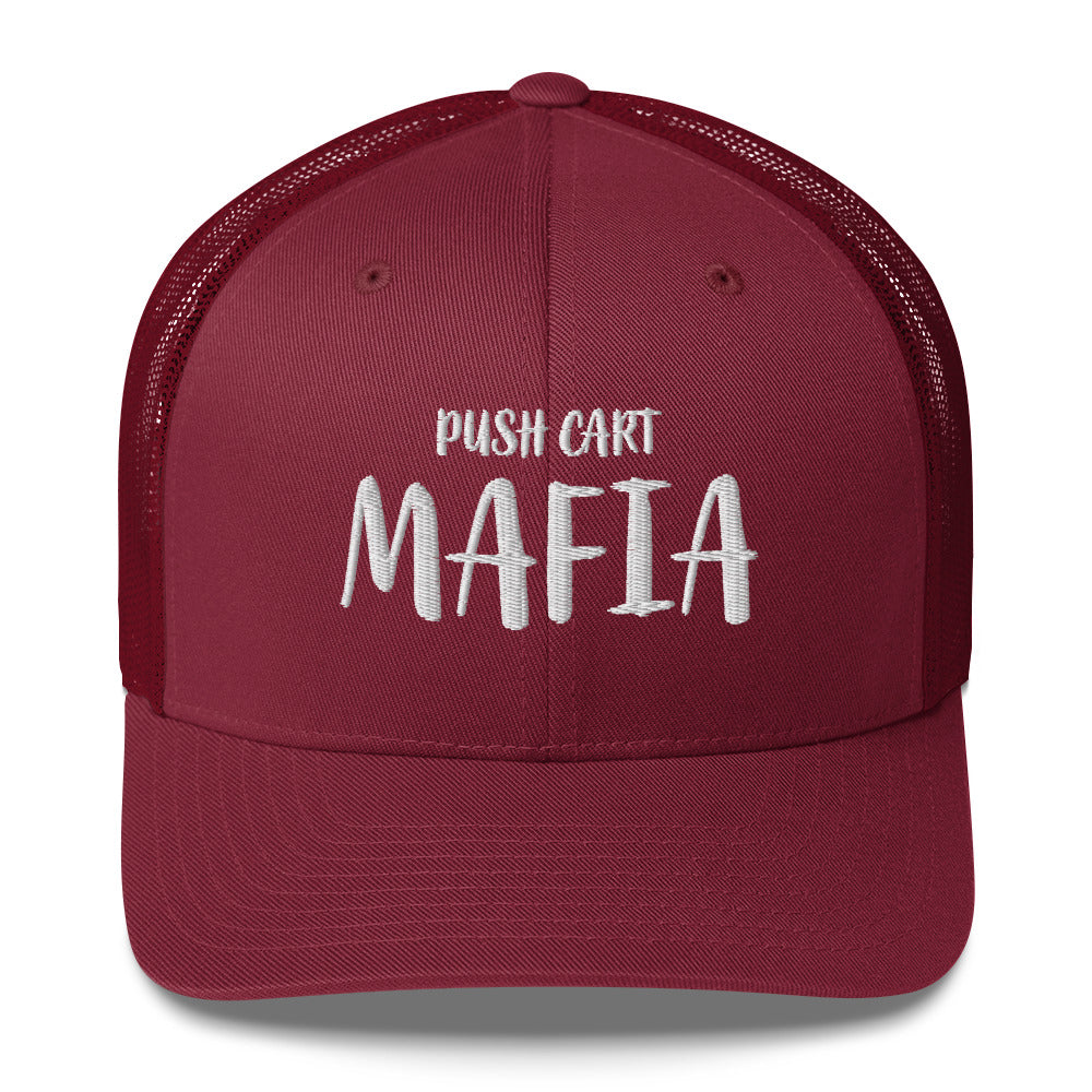 Push Cart Mafia Trucker Cap by LXIX GOLF CLUB — view 7