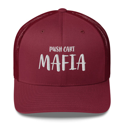 Push Cart Mafia Trucker Cap by LXIX GOLF CLUB — view 7