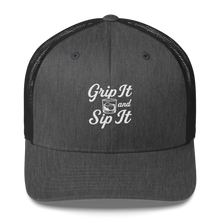 Grip It and Sip It Golf Trucker Hat by LXIX GOLF CLUB — view 9