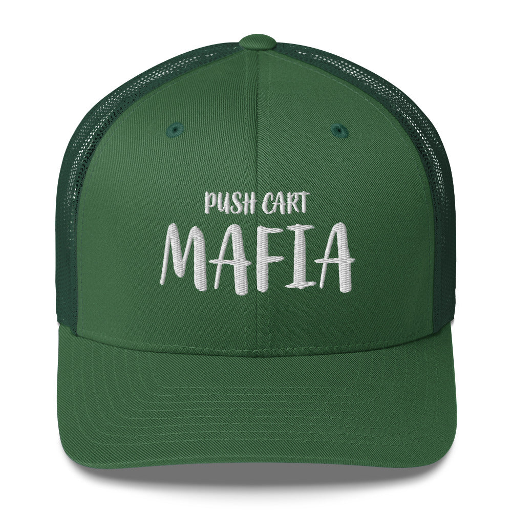 Push Cart Mafia Trucker Cap by LXIX GOLF CLUB — view 11