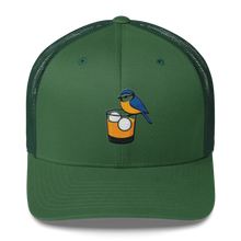 Birdie Juice Golf Trucker Hat (Silver/Charcoal/Green) by LXIX GOLF CLUB — view 3