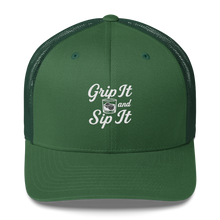 Grip It and Sip It Golf Trucker Hat by LXIX GOLF CLUB — view 10