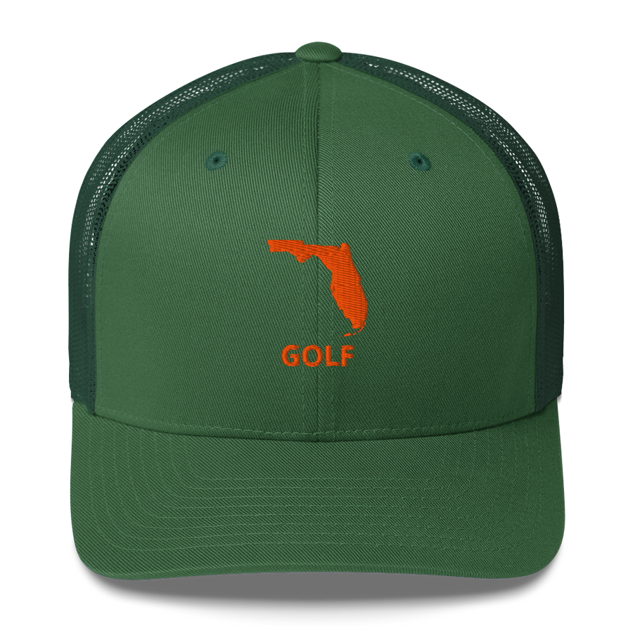Florida Golf Trucker Cap