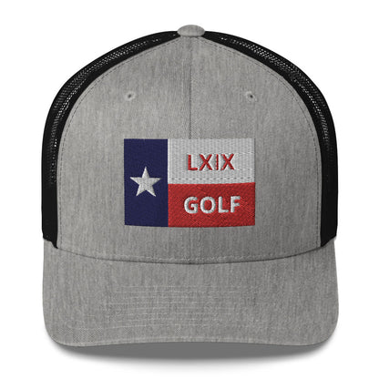 Texas Flag Trucker Cap by LXIX GOLF CLUB — view 6