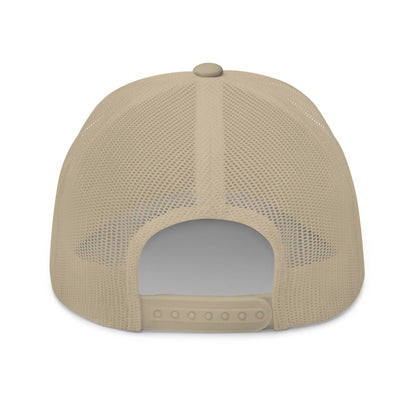 Curve Logo Trucker Cap - Blue Logo by LXIX GOLF CLUB — view 51