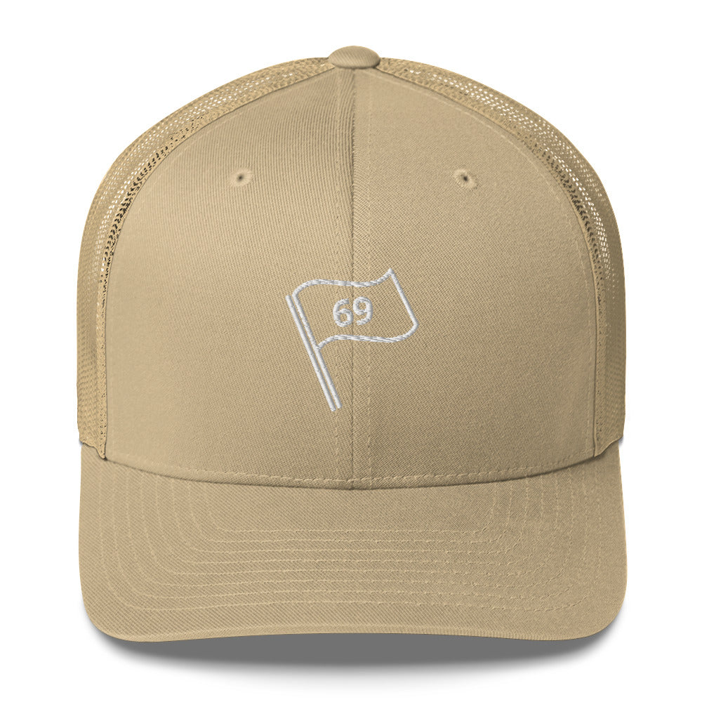 69 Flag Trucker Cap by LXIX GOLF CLUB — view 11