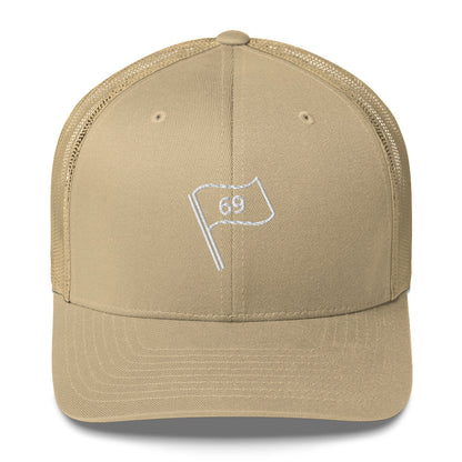 69 Flag Trucker Cap by LXIX GOLF CLUB — view 11