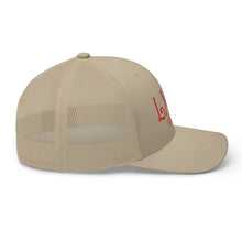 Curve Logo Trucker Cap - Red Logo by LXIX GOLF CLUB — view 53